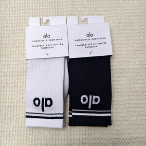 🏐New🏐 ALO Yoga Socks Women's Sports Socks Sweat-wicking Socks 2 Pairs